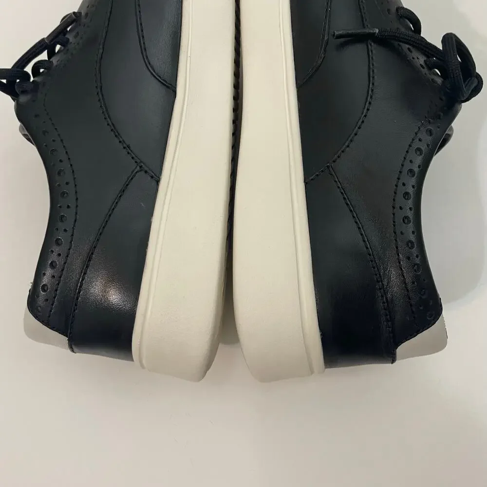 Cole Haan Zero Grand Wingtip Oxford Men's Sneaker Size 8.5 Black Leather